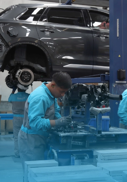 2018 Áreas logísticas y de producción para vehículos en Ciauto