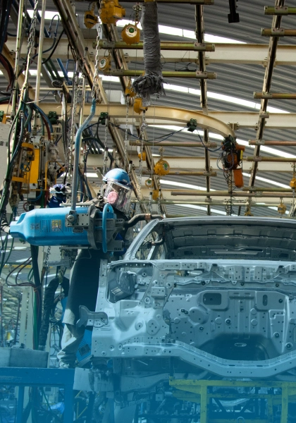 Inicio de Operaciones de Ciauto ensamblando autos en el año 2013